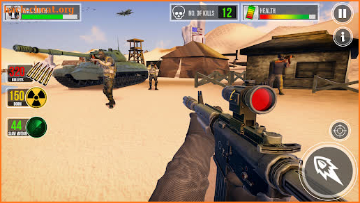 FPS Shooting CS Sniper Game 3D screenshot