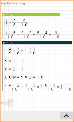 Fraction calculator Free screenshot