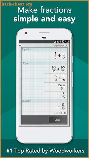 Fraction Calculator Plus Free screenshot