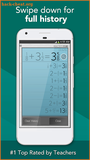 Fraction Calculator Plus Free screenshot