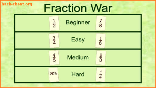 Fraction War screenshot