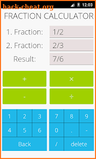 Fractions Math Pro screenshot