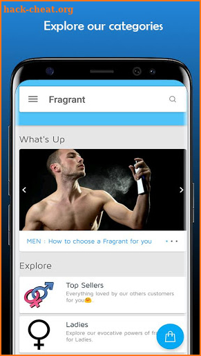 Fragrant - Fragrance, Perfume and Cosmetics shop screenshot