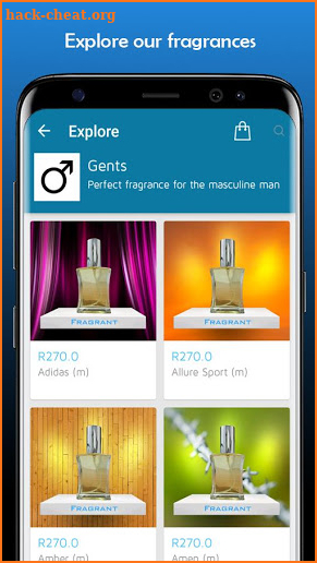 Fragrant - Fragrance, Perfume and Cosmetics shop screenshot