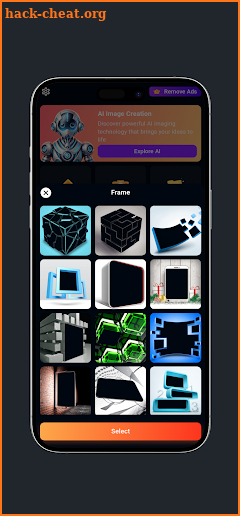 Framefy - Frame Cut Pixel screenshot
