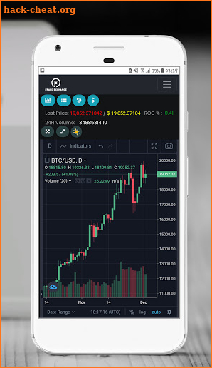 Franc Exchange screenshot