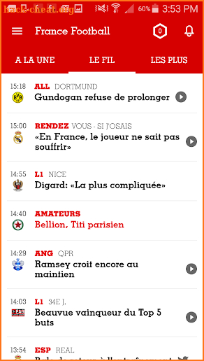 France Football screenshot
