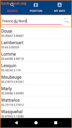 France Ouest GPS Map Navigator screenshot