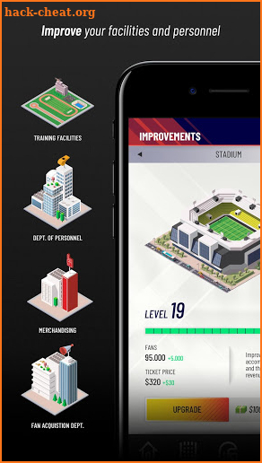 Franchise Hero Football Manager Beta screenshot
