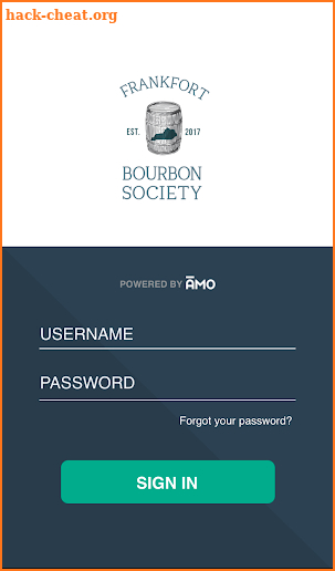 Frankfort Bourbon Society Membership Card screenshot