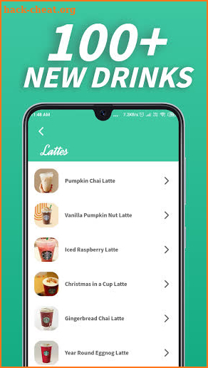 Frap - Secret Menu Starbucks, Frappuccino, Lattes screenshot