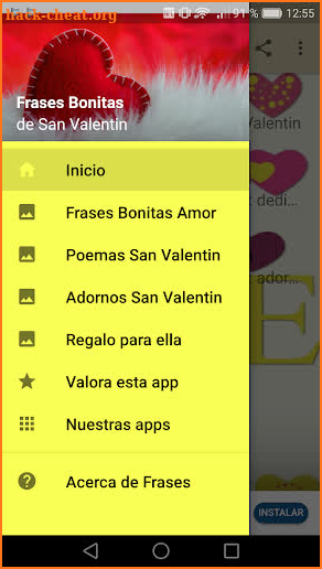 Frases Bonitas de San Valentin screenshot