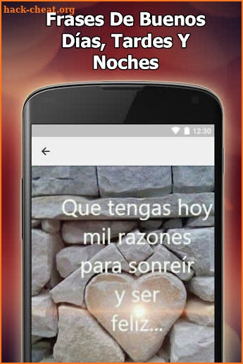 Frases De Buenos Días, Tardes Y Noches screenshot