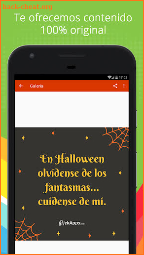 Frases de Halloween screenshot