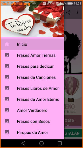 Frases Tiernas de Amor - Frases de Amor hermosas screenshot