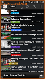 Freader1 - Formula Racing News screenshot