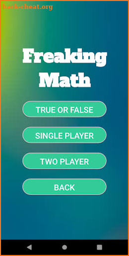 Freaking Math screenshot
