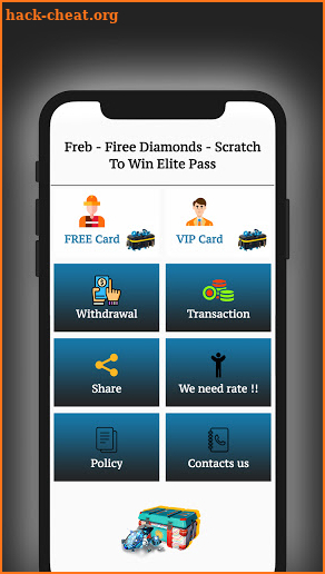Freb - Firee Diamonds - Scratch To Win Elite Pass screenshot