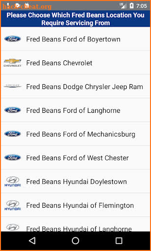Fred Beans screenshot