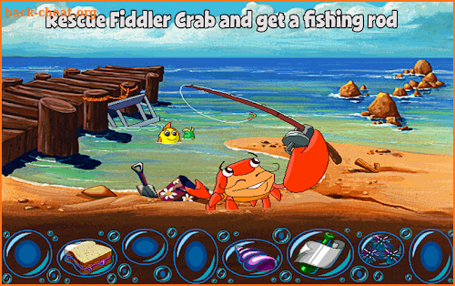 Freddi Fish Missing Kelp Seeds screenshot