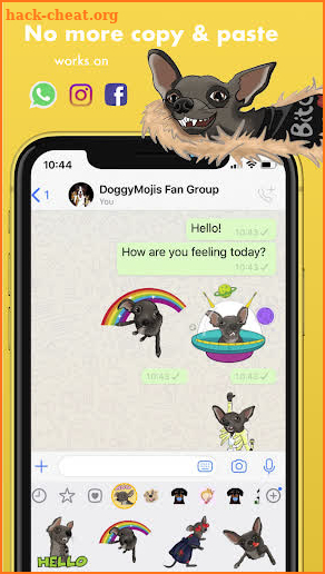 FreddieMojis - Cute chihuahua Emojis Dog Stickers screenshot