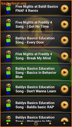 Freddy Five Nights at Baldy Ringtones screenshot
