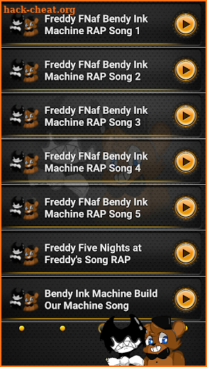 Freddy Five Nights Bendy Ink Ringtones screenshot