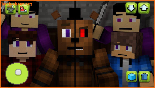 Freddy Night Pizza - Horror Craft screenshot