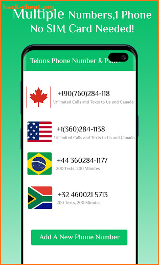 Free 2nd Line: Second Phone Number screenshot