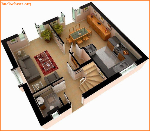 Free 3D Home Plans screenshot