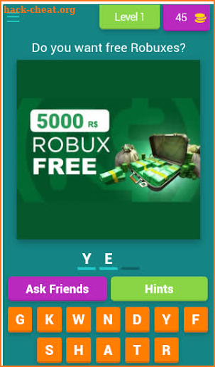 Free 5000 Robux screenshot