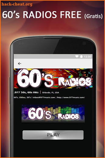 Free 60s & 50s Radios Music screenshot