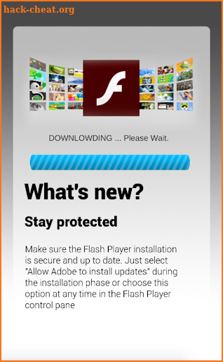 Free Adob Flash Player For Android-Update Tips screenshot
