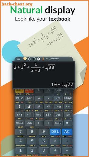 Free Advanced calculator 991 es plus & 991 ex plus screenshot
