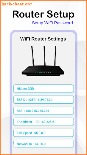 Free All WiFi Router Password-Setup WiFi Password screenshot