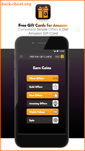 Free Amazon Gift Cards Generator screenshot