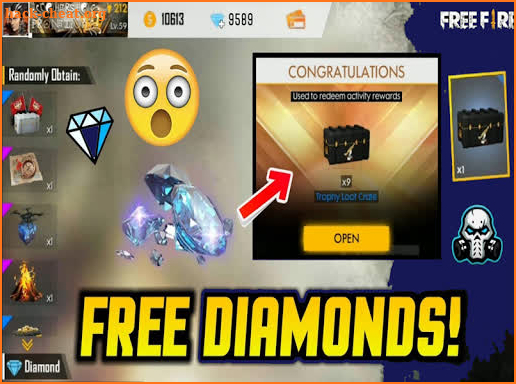 Free and Fire Diamonds-Coins Guide screenshot