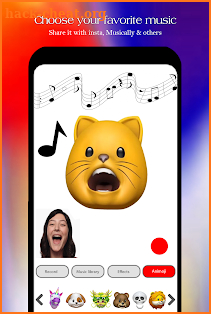 Free Animojis Karaoke & emojis  2018 screenshot