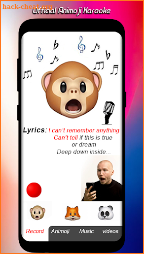 Free Animojis Karaoke & Emojis Phone X screenshot