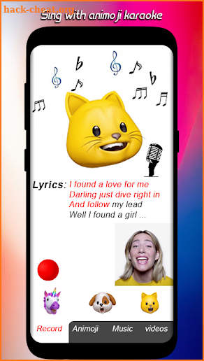 Free Animojis Karaoke & Emojis Phone X screenshot