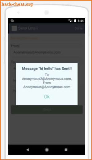 Free Anonymous Email Sender screenshot