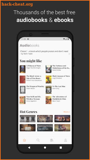 Free Audiobooks: Best free audiobooks and ebooks screenshot