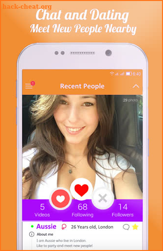 Free Badoo Chat Dating People Tips screenshot