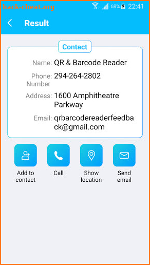 FREE Barcode Scanner: QR Scanner & QR Code Reader screenshot