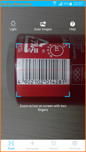 FREE Barcode Scanner: QR Scanner & QR Code Reader screenshot