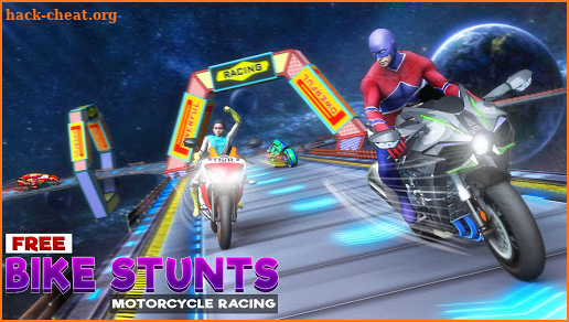 Free Bike Stunts Motorcycle Racing Games screenshot
