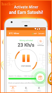 Free Bitcoin Miner screenshot