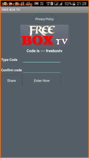 FREE BOX TV screenshot