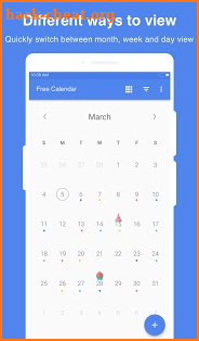 Free Calendar screenshot