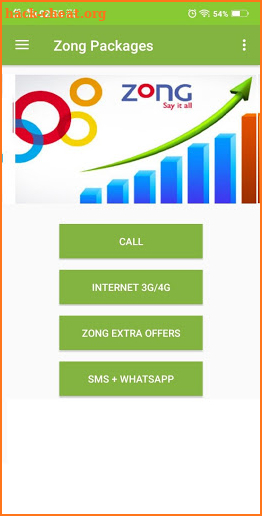 free call sms Pakistan mobile bundle packages app screenshot